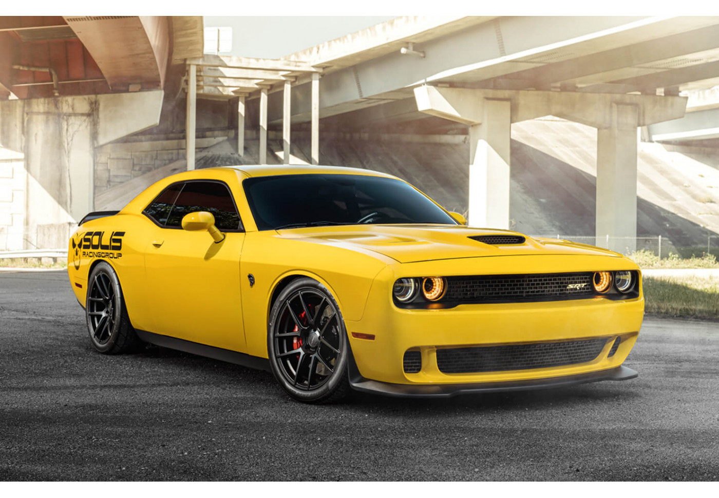 Модульная картина Dodge Challenger | купить картину в Находке Модульная картина Dodge Challenger